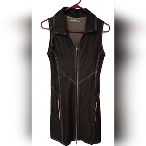 Laura Hlavac Harper Denim Dress - Blue Size Med